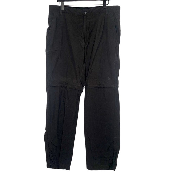The North Face Other - The North Face Men's Black Convertible Outdoor Cargo Pants Lightweight size 38